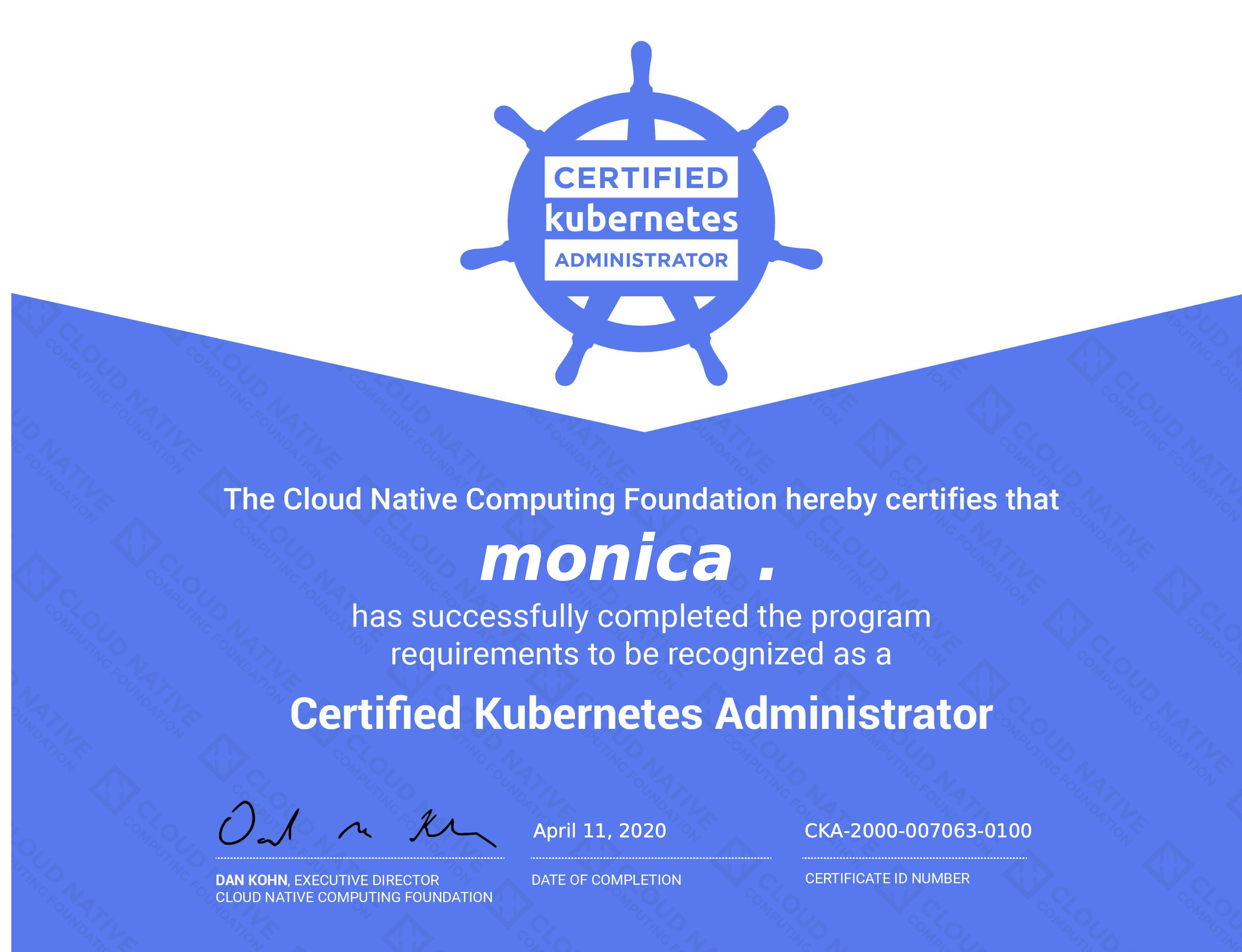 certificate picture